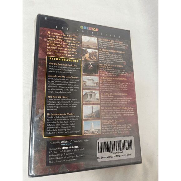The Seven Wonders of the Ancient World (DVD, 2002) New Sealed - Picture 2 of 2
